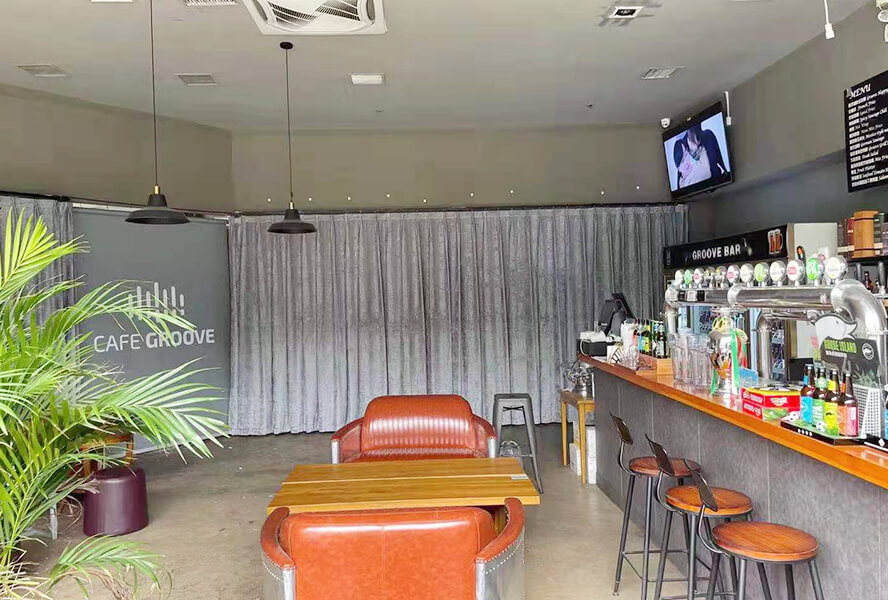 高檔會(huì)所窗簾