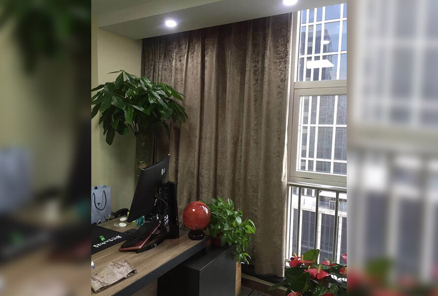 布藝窗簾+紗簾18