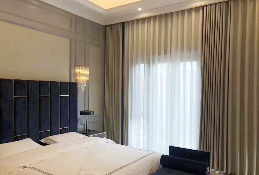 布藝窗簾+紗簾20