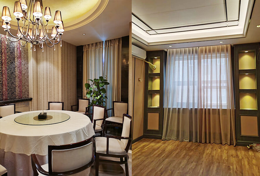 布藝窗簾+紗簾23