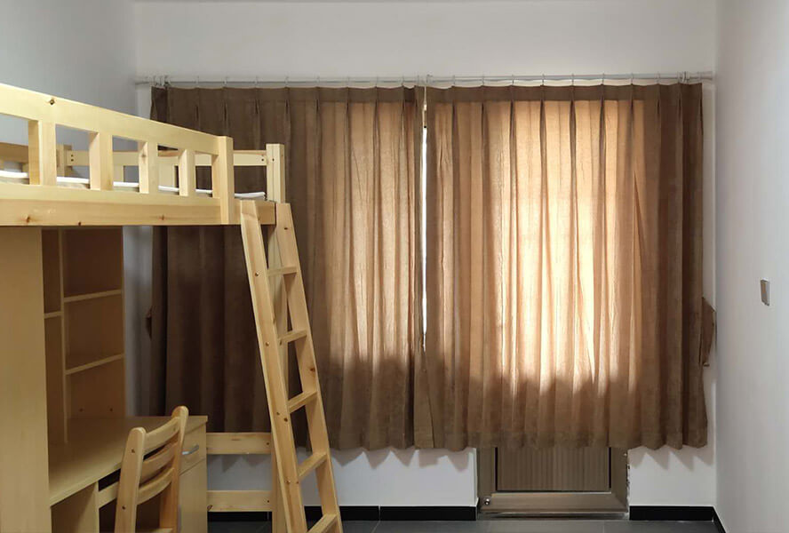 布藝窗簾+紗簾26