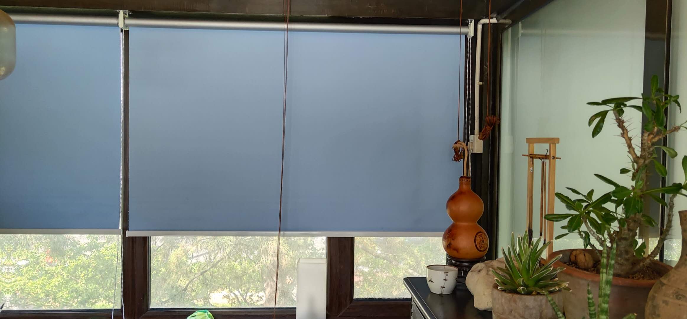 北京市呂祖宮廟宇遮陽(yáng)卷簾安裝